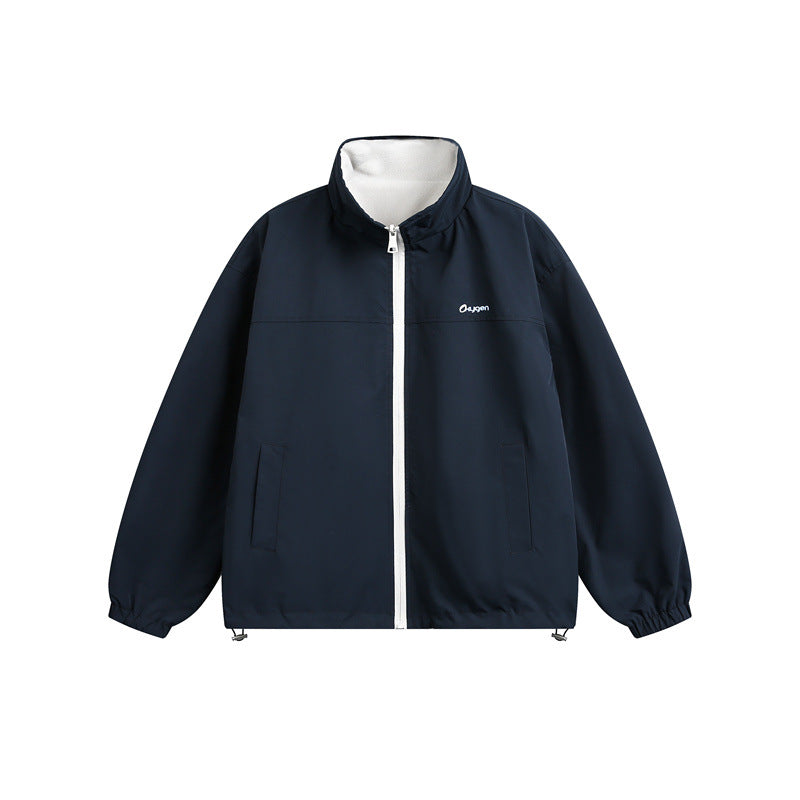 Men's & Women's Loose Fit Zip-Up Jacket