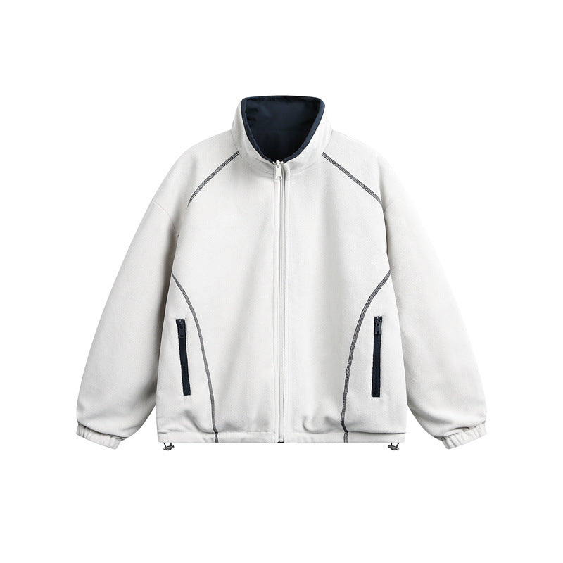 Men's & Women's Loose Fit Zip-Up Jacket