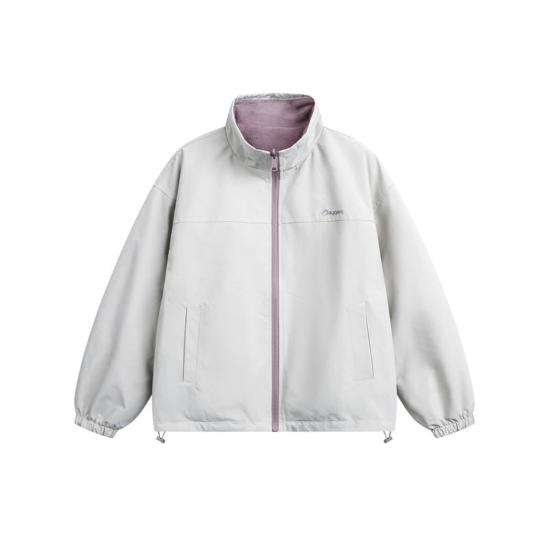 Men's & Women's Loose Fit Zip-Up Jacket